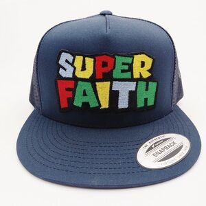 Flatbill Colorful Super Faith Snapback Hat